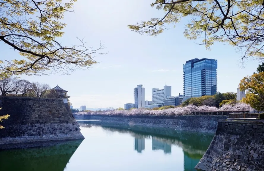 大阪城公園からの外観（右）*1